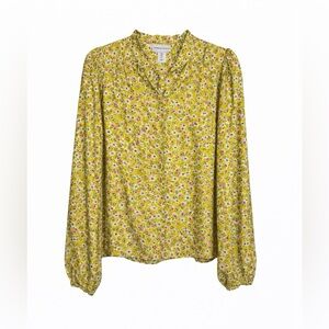 💐 NWOT! Cupcakes & Cashmere Shimmer Floral Blouse